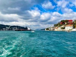 Istambul, Turquia abril 2023. panorama e marinha foto