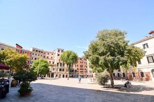 edifícios em veneza foto