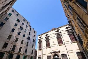 edifícios em veneza foto