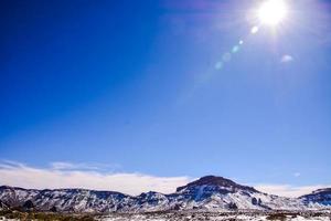 vista panorâmica da montanha foto