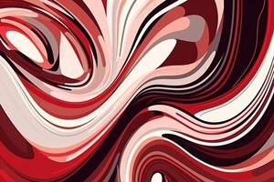 abstrato gracioso Saldo branco vermelho fundo ilustração com generativo ai foto