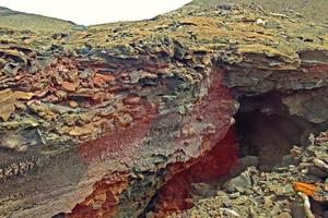 original vulcânico paisagens a partir de a espanhol ilha do Lanzarote foto