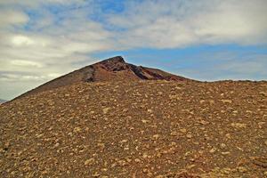 original vulcânico paisagens a partir de a espanhol ilha do Lanzarote foto