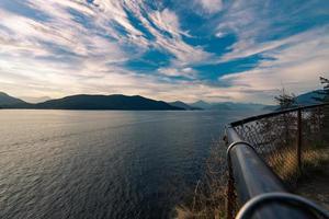 por que tecliff parque dentro oeste Vancouver com deslumbrante panorama Visualizações foto