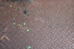 foto do velho oxidado ferro textura