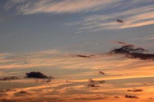 nuvens no céu foto