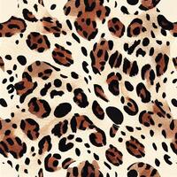 fechar acima do uma leopardo impressão tecido. generativo ai. foto