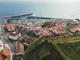 zangão Visão do povoacao em são miguel, a Açores foto