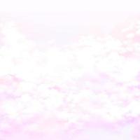 fofa pastel Rosa céu com nuvens mão desenhado fundo foto