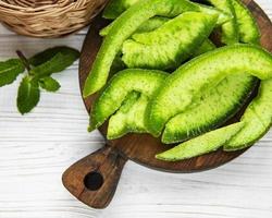 pedaços secos de pomelo foto