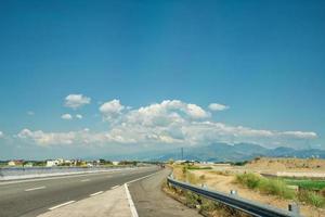 vista panorâmica do tplex no caminho para baguio city, filipinas foto