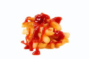 batata e ketchup foto