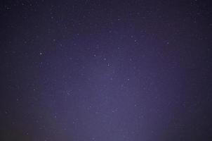 estrelado noite céu com ursa principal e ursa menor constelações foto