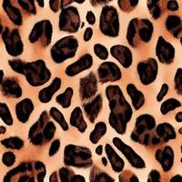 fechar acima do uma leopardo impressão tecido. generativo ai. foto