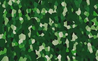 colorida abstrato fundo com Sombrio verde e branco superfície, polígono padronizar. 3d render ilustração. foto