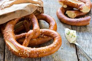 pretzel e kajamak foto