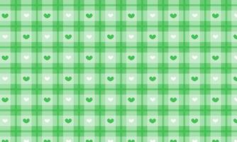 verde coração xadrez padronizar fundo foto