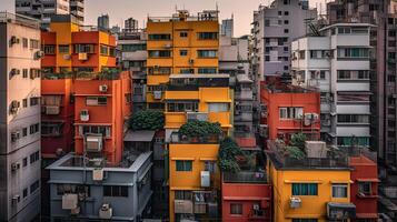 ai gerado. ai generativo. foto fotografia do Tokio cidade Novo construção arranha-céus centro da cidade. pode estar usava para promoção marketing Projeto. aventura exploração vibe. gráfico arte