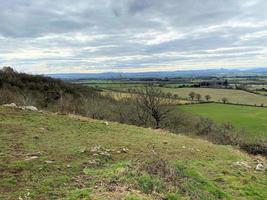 uma Visão do a Shropshire campo às gaughmond perto shrewsbury foto