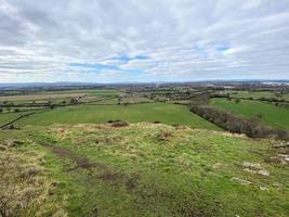 uma Visão do a Shropshire campo às gaughmond perto shrewsbury foto