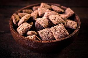 doce chocolate baforadas foto