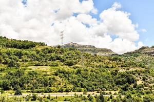 vista panorâmica da montanha foto