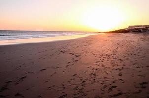 vista panorâmica da praia foto