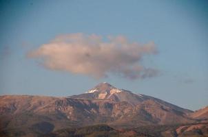 vista panorâmica da montanha foto