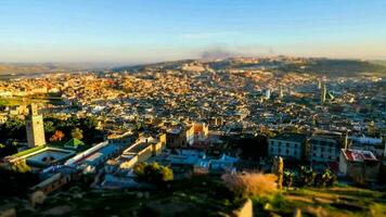 uma Visão do a cidade foto