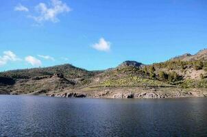 vista panorâmica da montanha foto