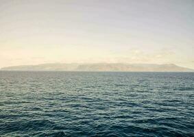vista panorâmica do oceano foto