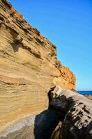 vovó canaria vulcânico panorama foto