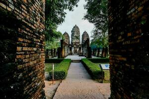 templo antigo na tailândia foto