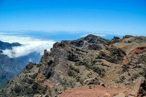 vista panorâmica da montanha foto