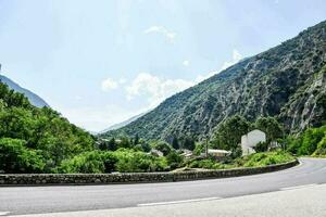 vista panorâmica da montanha foto