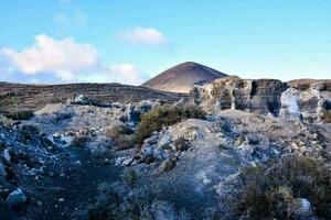 panorama dentro Lanzarote tropical vulcânico canário ilhas Espanha foto