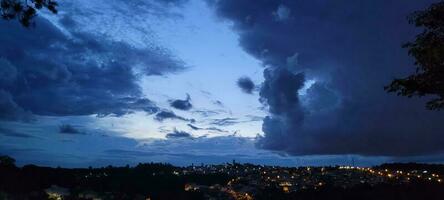 azul céu este pode estar usava Como uma fundo foto