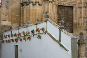 arcos de la frontera uma pequeno e bonita Cidade dentro a interior foto