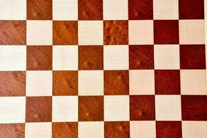 uma xadrez mesa foto