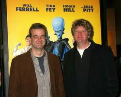 los angeles outubro 30 brent simons alan trabalho escolar chega às a megamind la pré estreia dia das Bruxas extravagância às manns chinês teatro em Outubro 30 2010 dentro los angeles ca foto