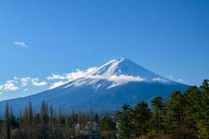 panorama do Fuji montanha, yamanashi, Japão foto