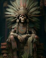 a legal asteca rei dentro a reino. gerar ai foto