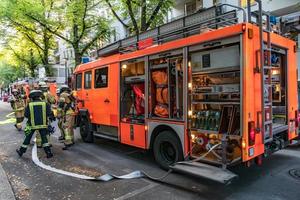 bombeiros do corpo de bombeiros de berliner foto