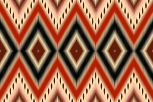 padrão de tecido geométrico para fundo tapete papel de parede envoltório de roupas tecido batik bordado ilustração vetor lindo foto
