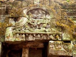 ruínas em angkor wat em siem reap, camboja foto