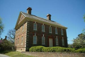 cidade de york Virgínia histórico casas detalhe foto