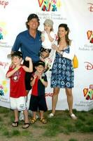 Kevin soro família A chegar às a uma Tempo para Heróis pediatra Auxilia 2008 benefício às a veteranos administração motivos Westwood ca Junho 8 2008 2008 kathy cabanas cabanas foto