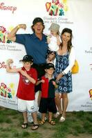 Kevin soro família A chegar às a uma Tempo para Heróis pediatra Auxilia 2008 benefício às a veteranos administração motivos Westwood ca Junho 8 2008 2008 kathy cabanas cabanas foto