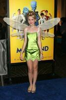 los angeles - outubro 30, Kathryn Newton chega às a megamind la pré estreia e dia das Bruxas extravagância às manns chinês teatro em Outubro 30, 2010 dentro los anjos, ca foto