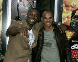 tyrese Gibson amaury nolasco pressa hora 3 pré estreia graumans chinês los angeles ca Julho 30 2007 2007 kathy cabanas cabanas foto